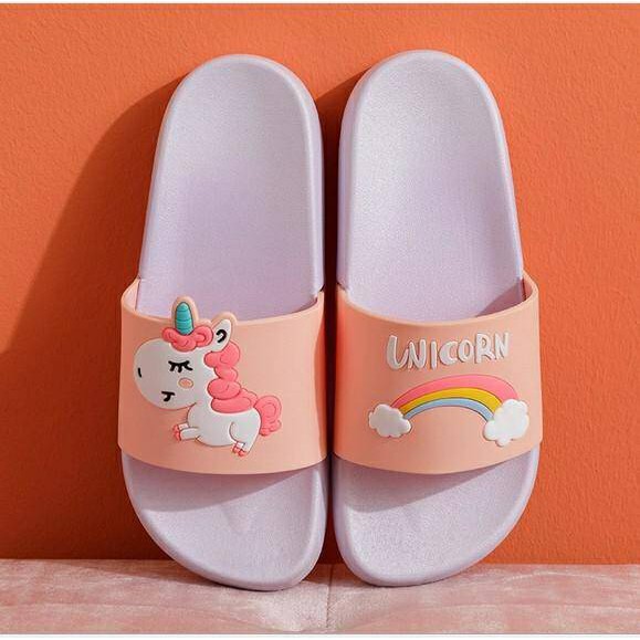 Sandal Selop Anak | Sandal Santai Anak Perempuan | Sandal Kids Unicorn