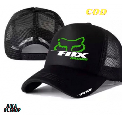 Snapback Topi Trucker Jaring Dewasa FOX Comunity Gowes Bike