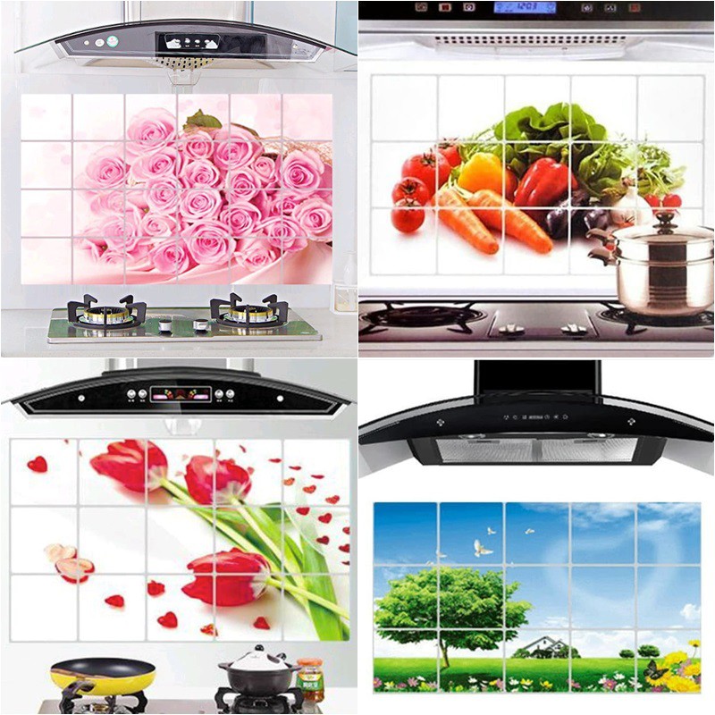 1 KG 26 Stiker Dapur sticker dapur anti minyak Shopee 1 KG 26 Stiker Dapur sticker dapur anti minyak Shopee