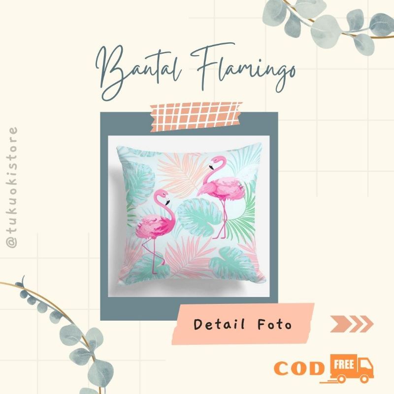 Bantal Shabby Pink Sarung bantal pink shabby