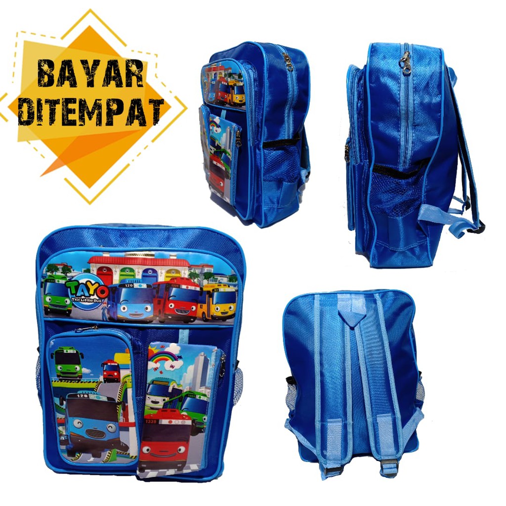 TAS SEKOLAH ANAK PAUD TK/TAS SEKOLAH ANAK ANAK KARAKTER/TAS ANAK KARAKTER TAYYO