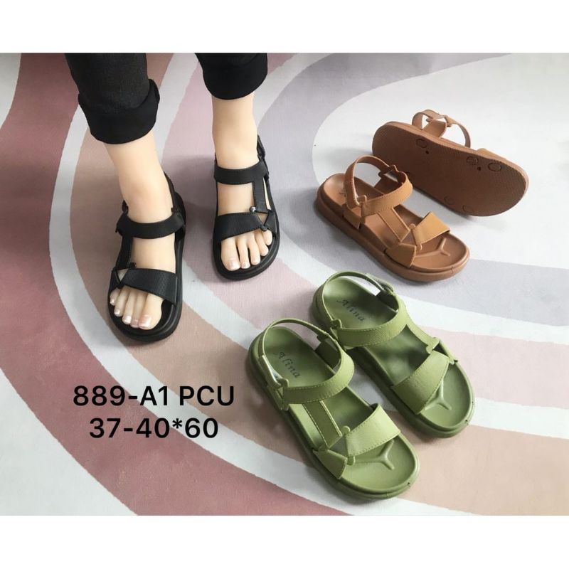 New Alina 889 Sandal Jelly Lovata Bacadeskripsi