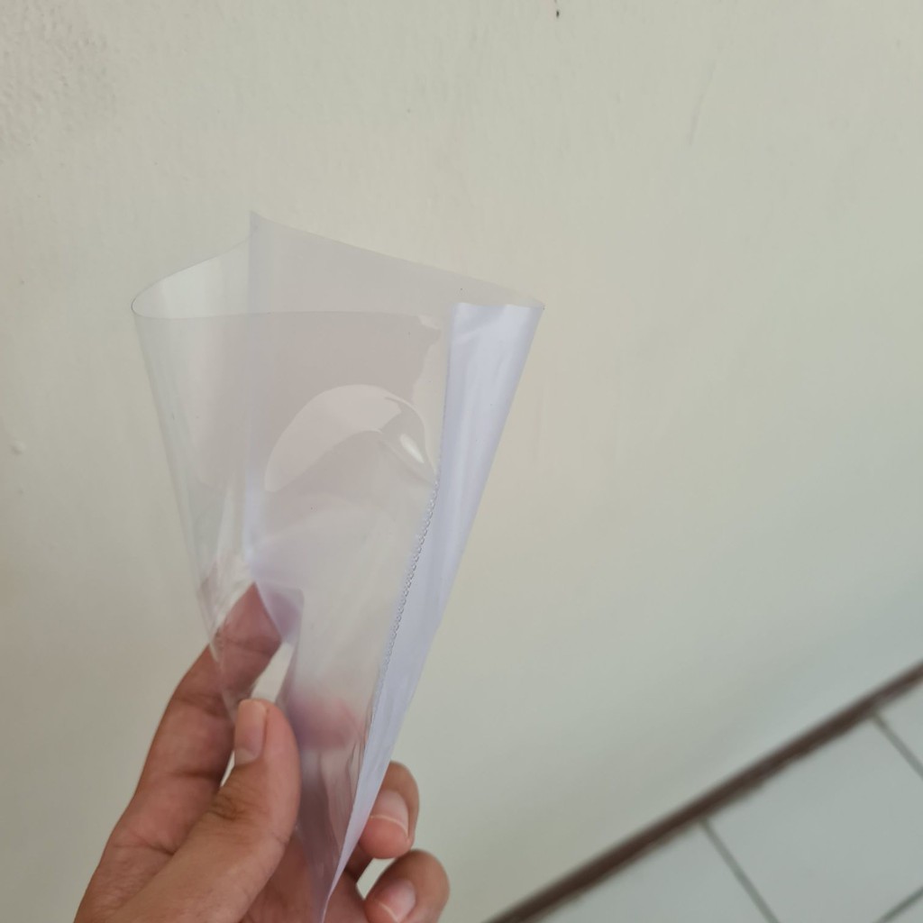 Plastik Kemasan PVC Clear - Buram