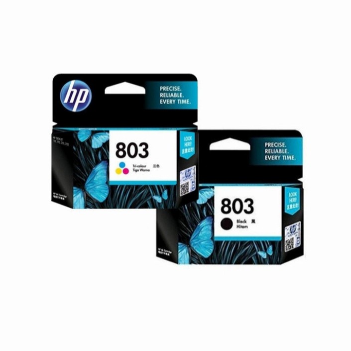 TINTA PRINTER  HP 803 BLACK COLOUR PRO 1110 1115 2130 2132