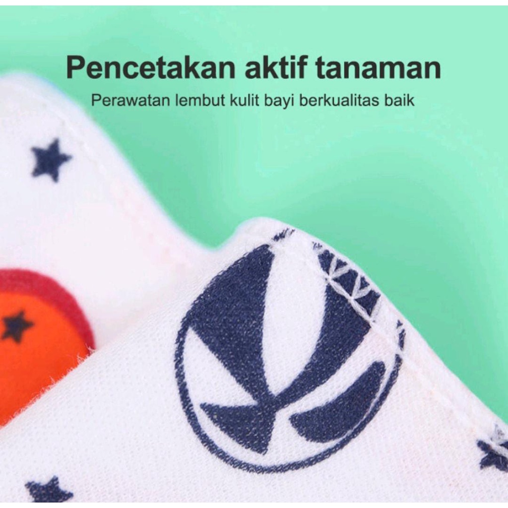 CSG201 CELEMEK BAYI SEGITIGA / SLABBER BAYI KARAKTER / CELEMEK BAYI KARAKTER