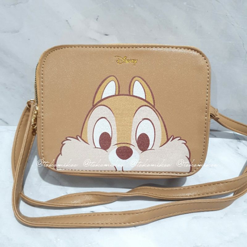 Tas karakter Pooh Minnie Mickey Chip and Dale