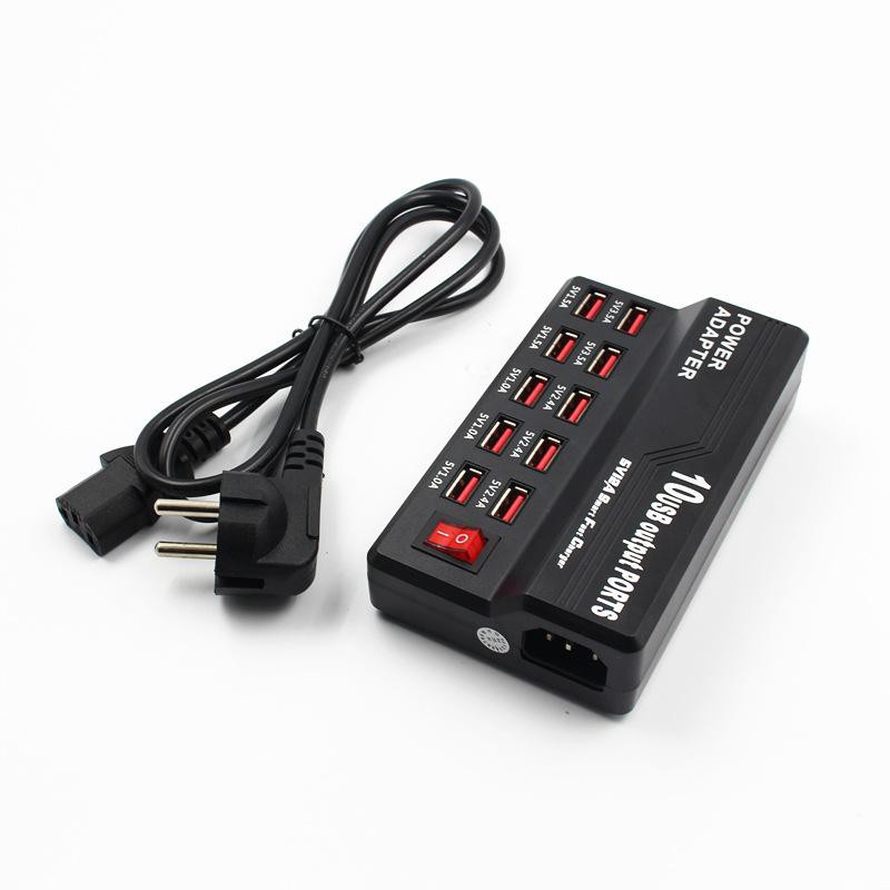 Charger USB 10 Port Max Output 12A Fast Charger