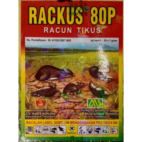 lem tikus,racun tikus umpan siap pakai,rackus 80 p