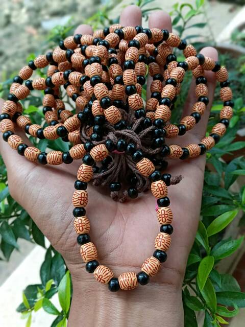 (6lusin) Gelang Mute Coklat Aneka Motif Harga Grosir Pengrajin