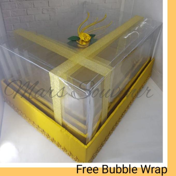 

Ω Box Kotak Seserahan Mika Pita 1 Set Isi 4 Box ☼