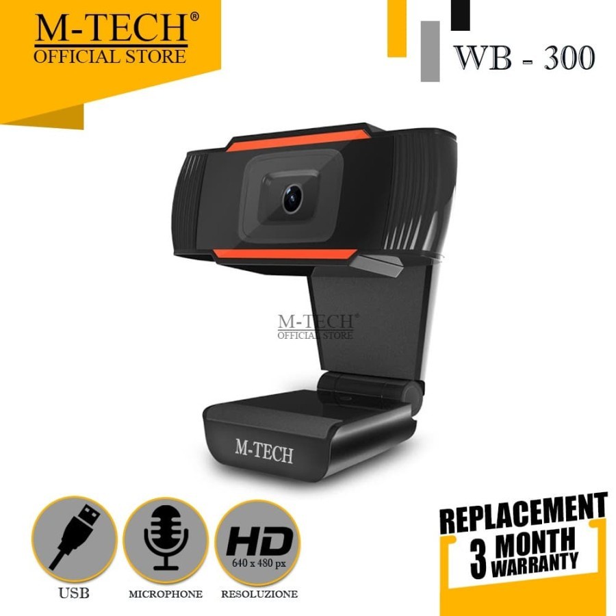 M-Tech Original Web Camera WB 300 with Microphone WB300