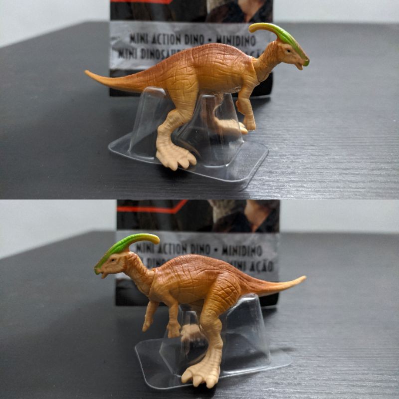 Mattel Jurassic World Mini Action Dinosaurus Dino Rivals : Parasaurolophus