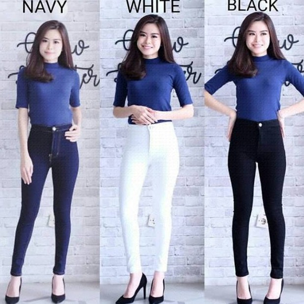 KIRANAOFFICIAL - ( COD ) Celana jeans high waist ( C06 )