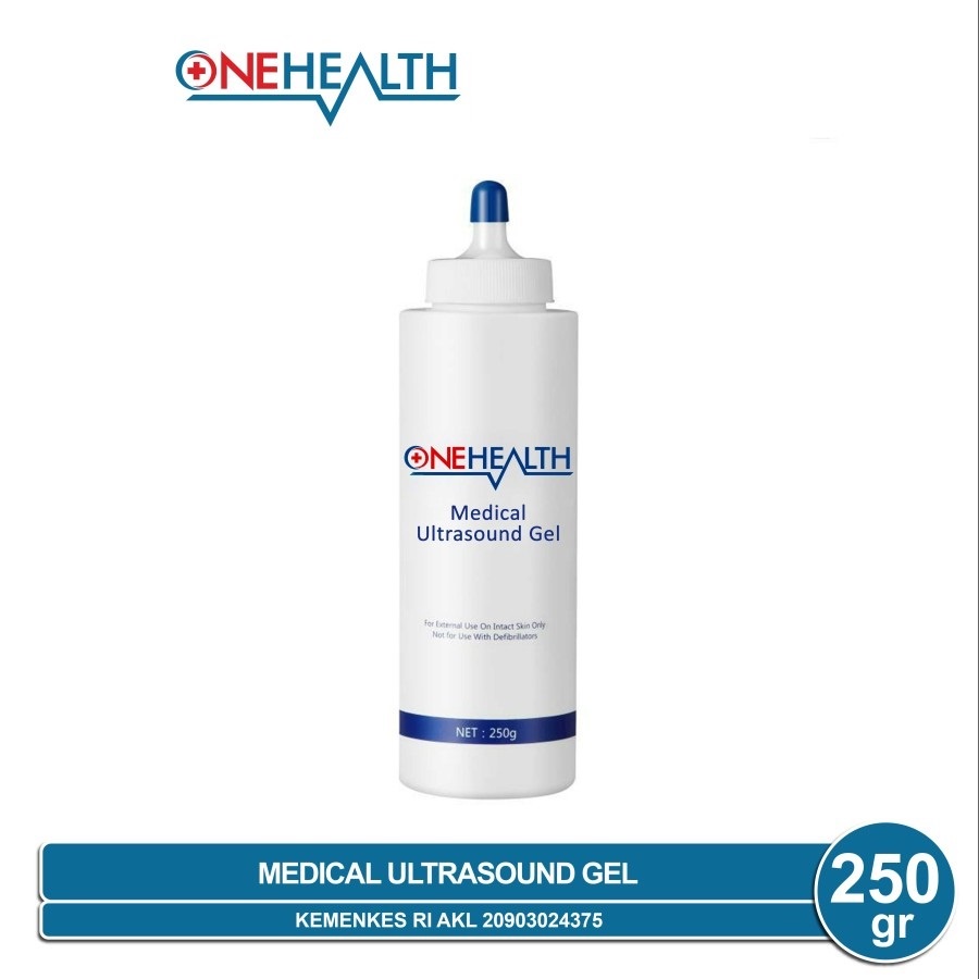 ONEHEALTH Medical Ultrasound Gel 250gr l Jel USG 250 gr l Jelly USG Onehealth 250gr