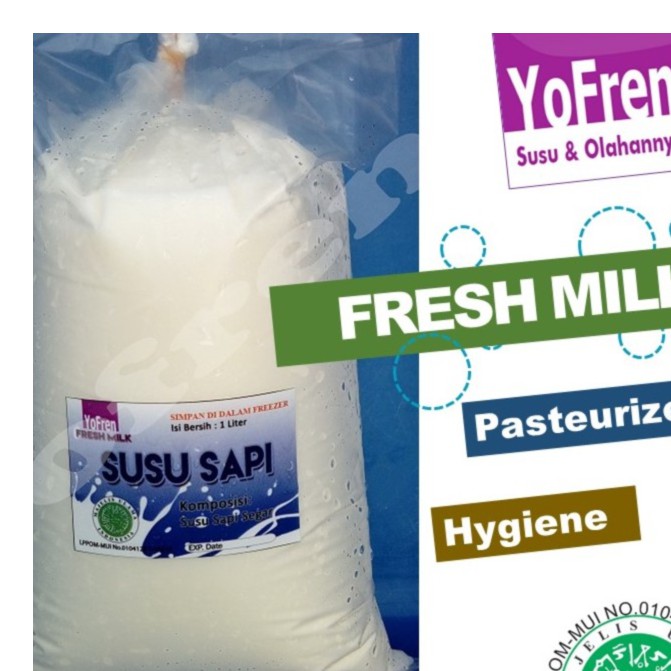 

Susu Sapi Murni / Fresh Milk (Pasteurisasi)