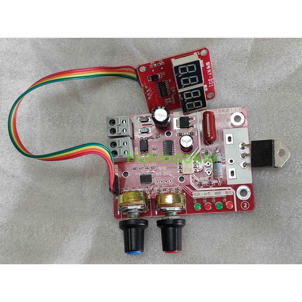 Spot welding las titik controller timing current 40A