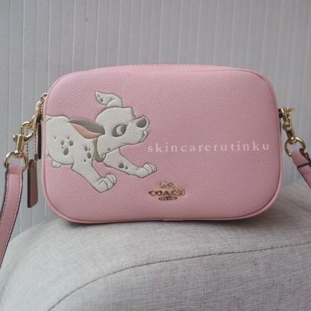 ACC TAS WANITA Coach X Disney Thumper Camera Bag In Signature Pink - ORIGINAL