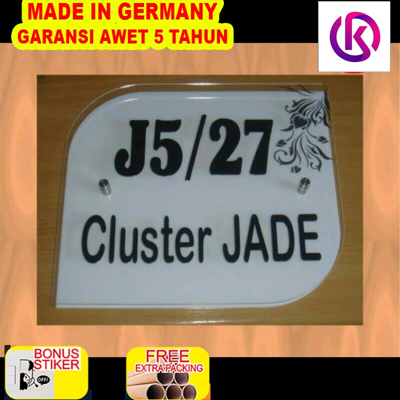 

Murah No Rumah Acrylic 20x40cm