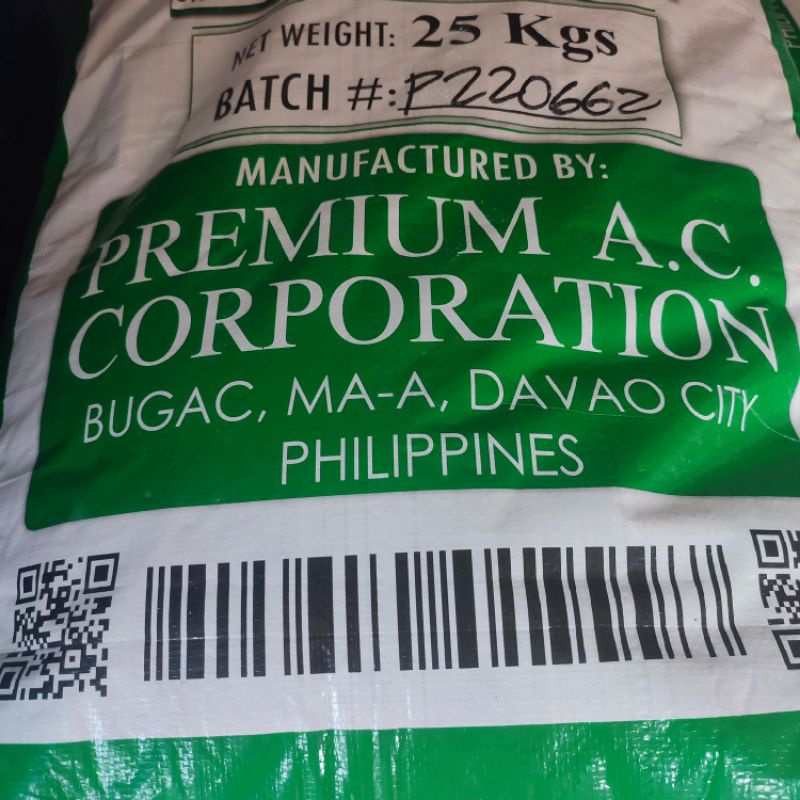 Karbon Aktif DAVAO Premium Philippine