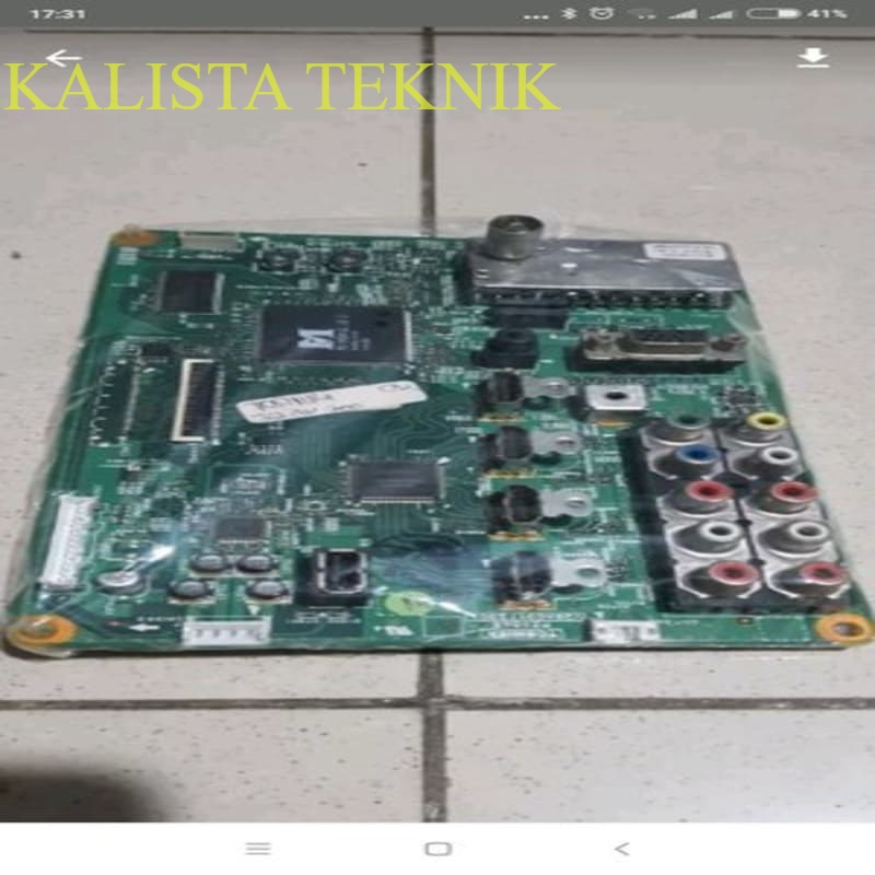 MB - mainboard - mesin tv lcd Toshiba TH 32AV700E - 32AV700 E ori