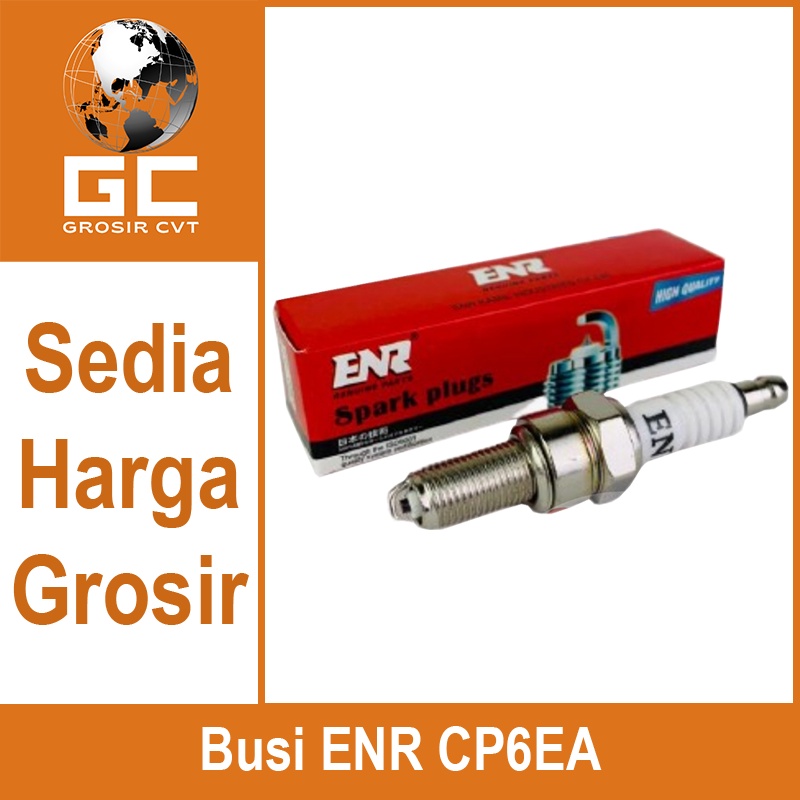 Busi Spark ENR Vario Beat Genio Deluxe PCX ADV Nmax Aerox Lexi Satria FU Karisma 110 125 150 CP6EA