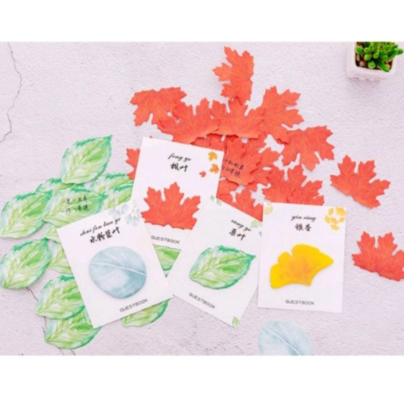 Sticky Notes Memo Model Daun