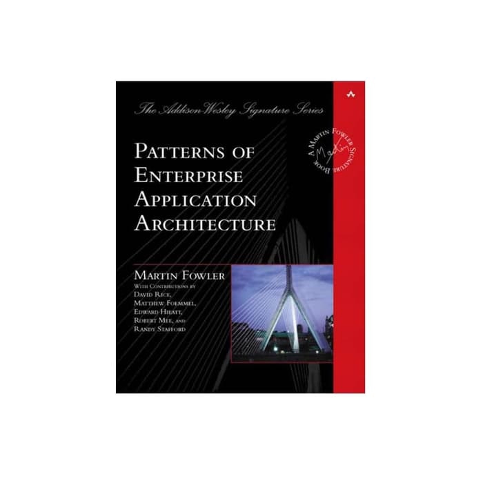 Jual Buku Martin Fowler Patterns of Enterprise Application