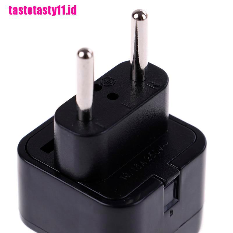 Plug euro brazil Ke 2 splitter universal UK / US / EU / AU 2 3 Pin