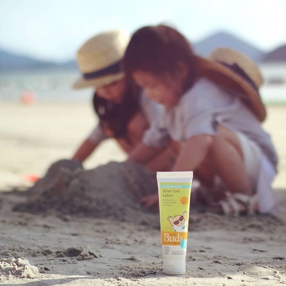 SunBlock Anak Buds Organics Solar Care Lotion 75ml KRim bayi kirim matahari sun block bayi baby crea
