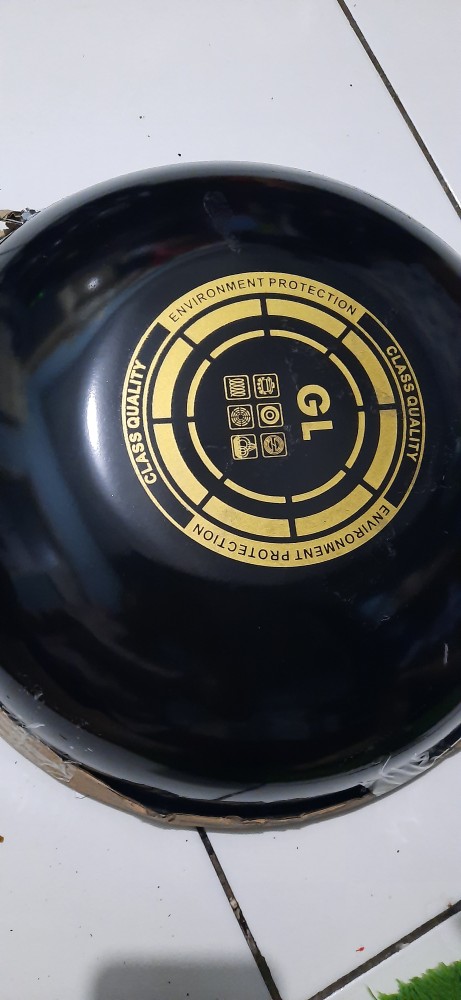 Wajan Enamel Kuping 34 Cm & 36 Cm Anti Lengket