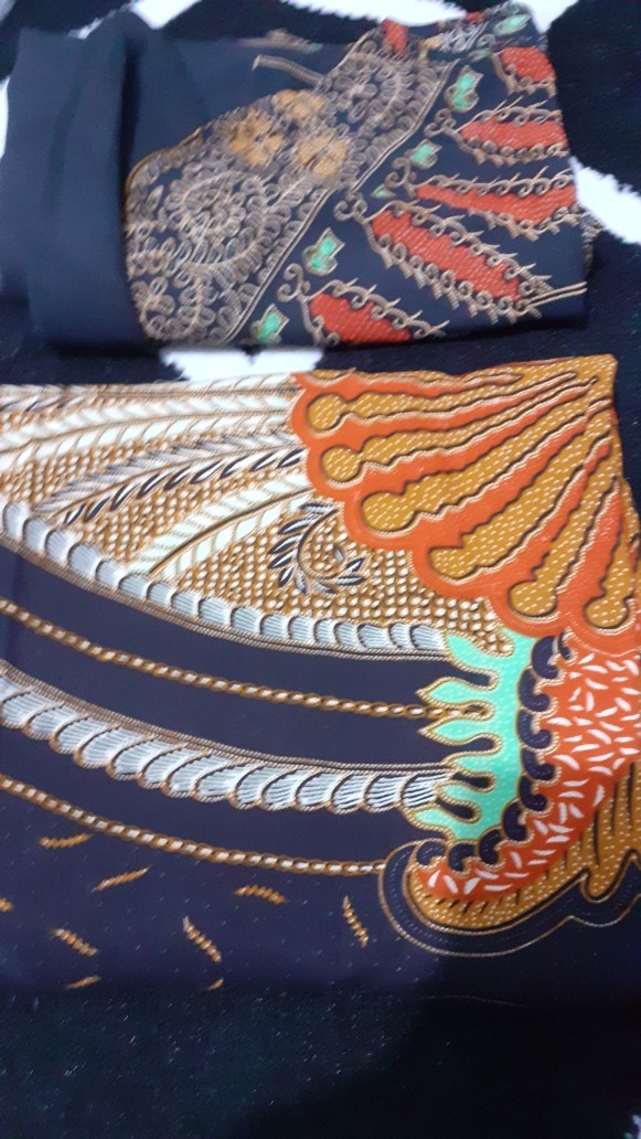 Kaftan Batik Asimetris Katun Paris Ori Batik Solo Dress By Khayra