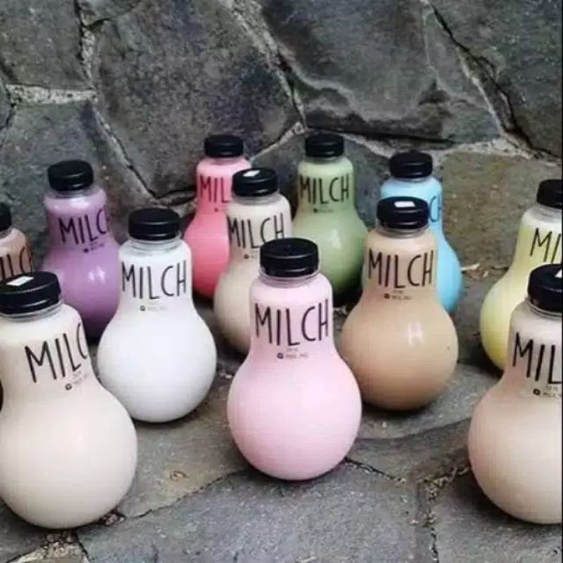 Botol Bohlam Tebal  320ml botol plastik lampu