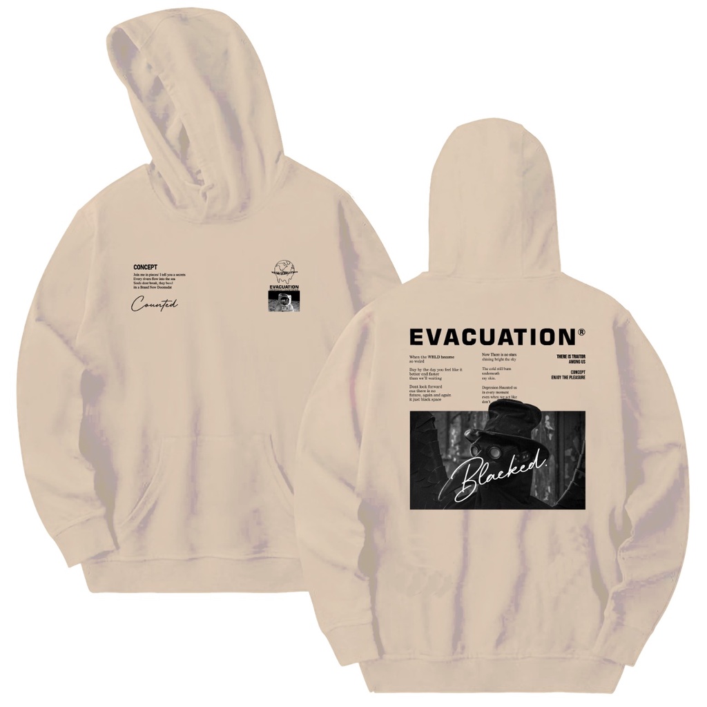 MVP - Evacuation Hoodie - Hoodie Pria dan Wanita