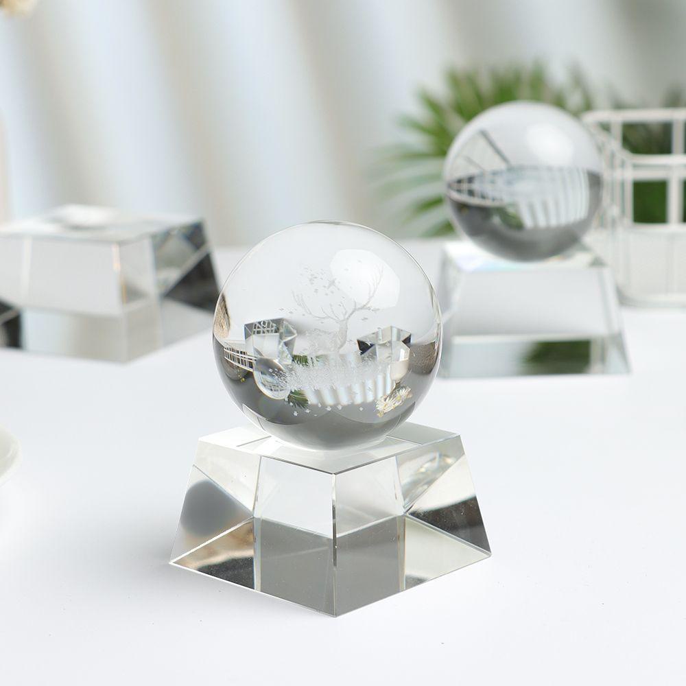 Populer Bola Kristal Dasar DIY Ornamen Properti Fotografi Crystal Ball Holder