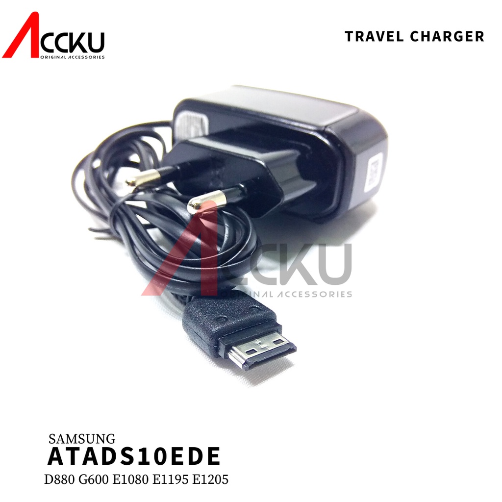 Charger Samsung D880 G600 E1080 E1195 E1205 ATADS10EDE B2700, M3510, M8800, S3030, S3600, S7330, SGH-B100 Original 100%