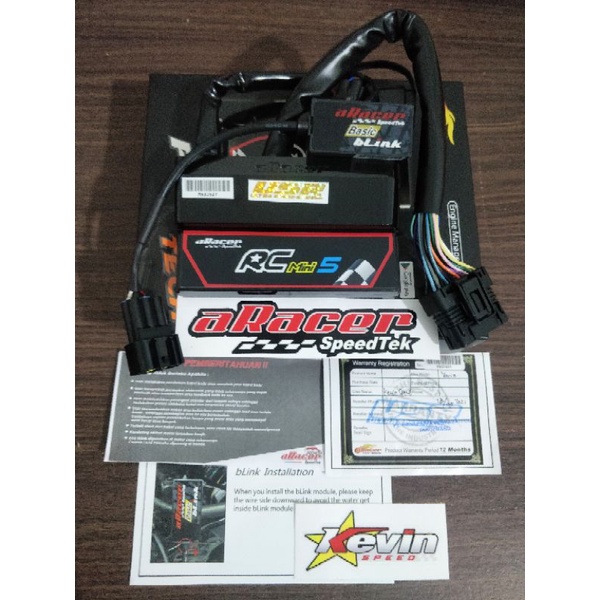 ECU aRacer SpeedTek RC Mini5 Complete Honda Vario 125/150 LED 2019