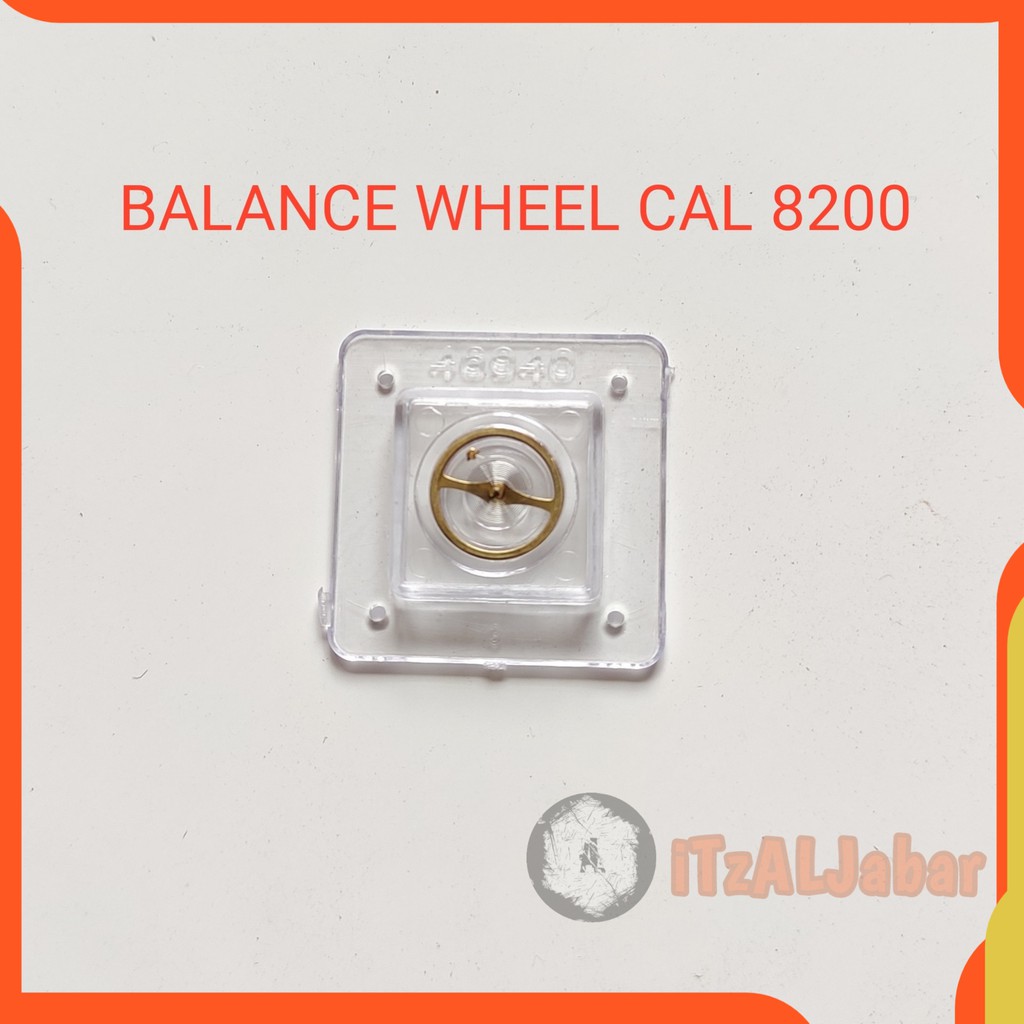 Per rambut mesin Cal 8200 Balance wheel Movement Cal 8200