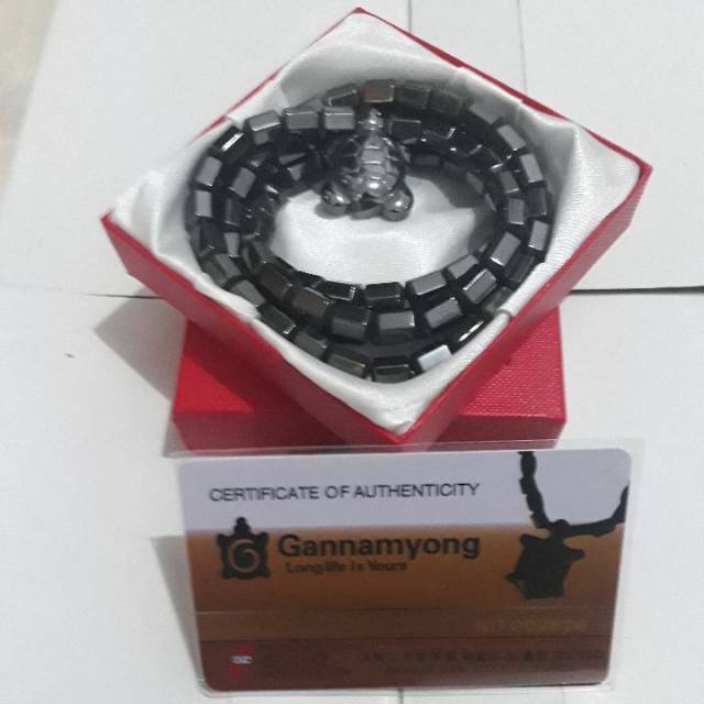Kalung kesehatan kura gannamyong bonus gelang kesehatan