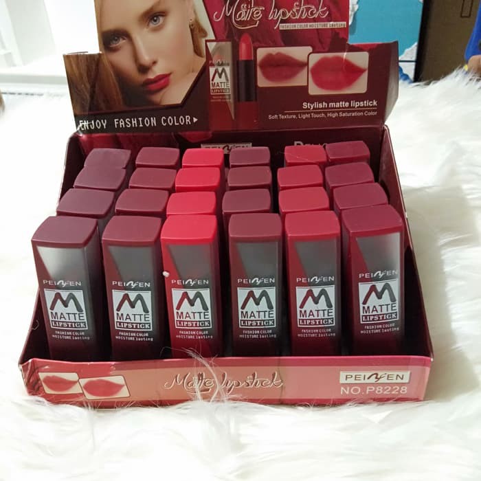 Starseller lipstik peiyen delicate woman P8228 Garansi