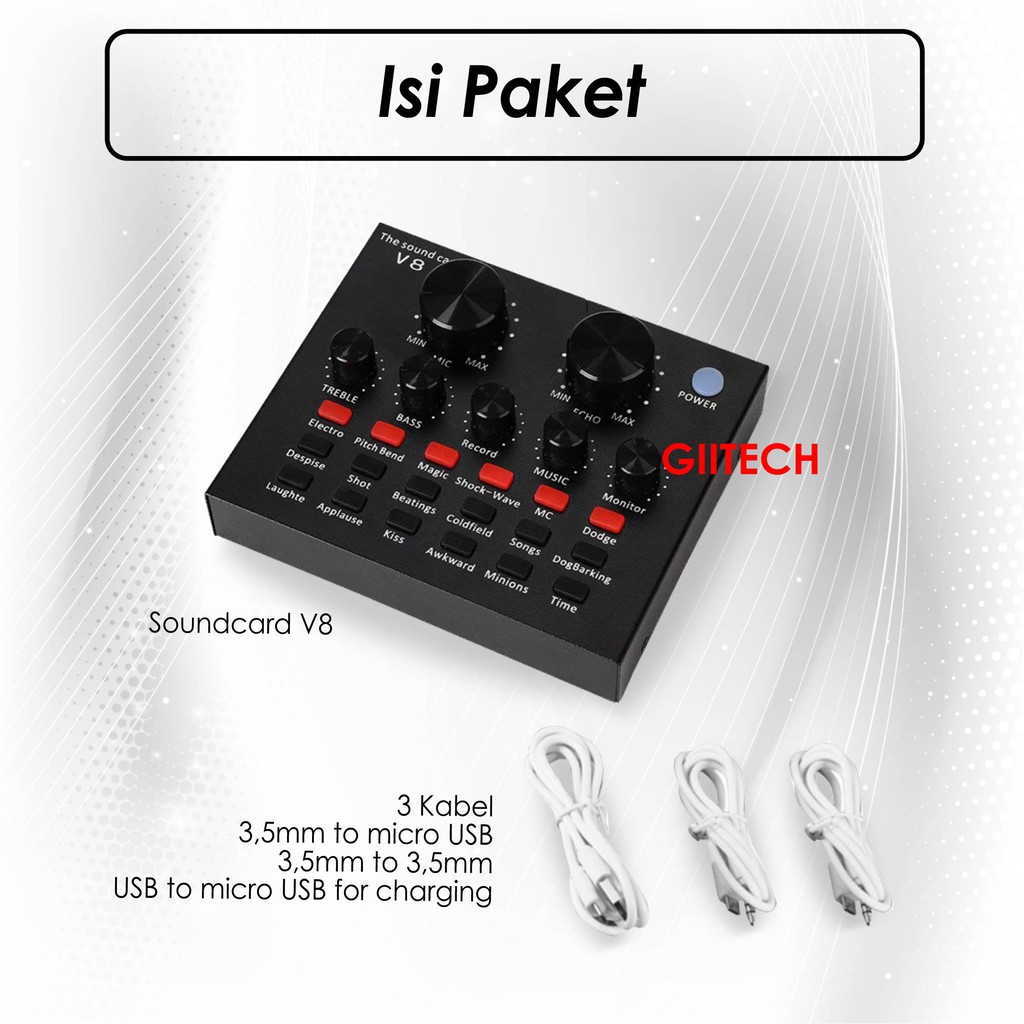 Live sound card v8