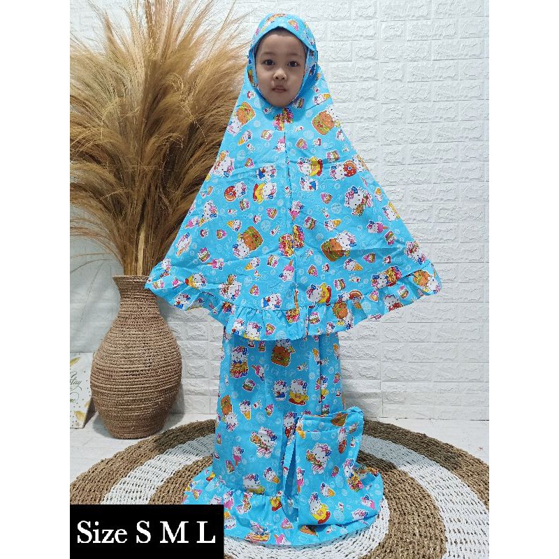 MUKENA ANAK KARAKTER MURAH MOTIF TERBARU BEST SELLER