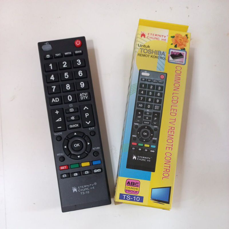 REMOT REMOTE TV TOSHIBA MULTI KHUSUS MEREK TOSHIBA