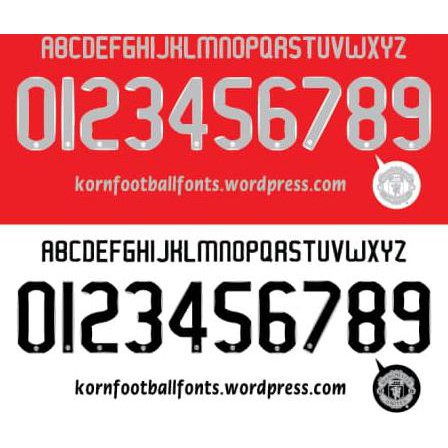 Reseller Open Custom Font Nameset Manchester United 2007-08