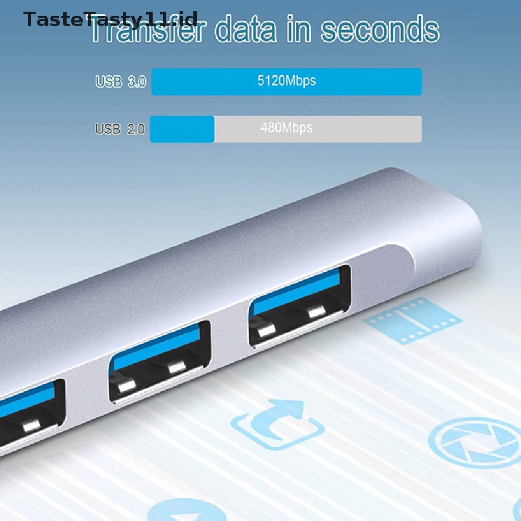 Tastetasty Hub USB 3.0 2.0 4-Port
