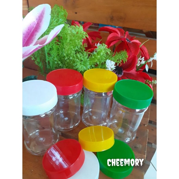 jar bumbu 150ml plastik/kemasan package botol toples bumbu makanan