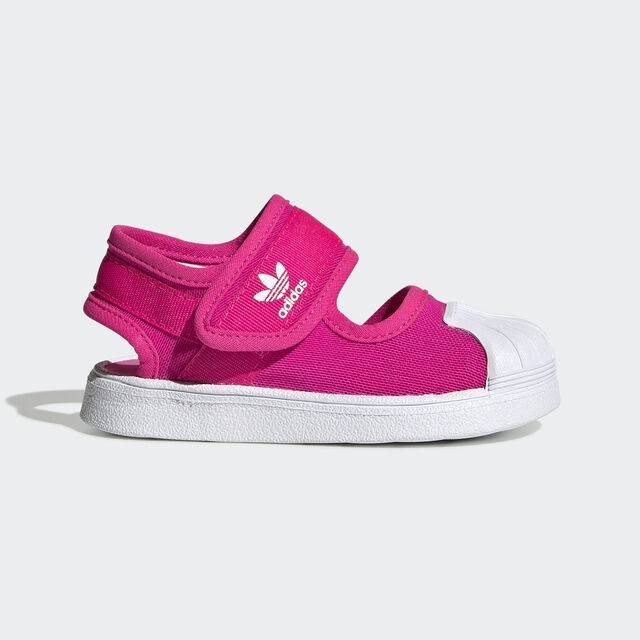 SEPATU SANDAL ANAK ORIGINAL ADIDAS SUPERSTAR 360 PINK WHITE