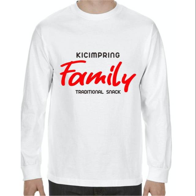 KAOS KICIMPRING FAMILY LENGAN PANJANG