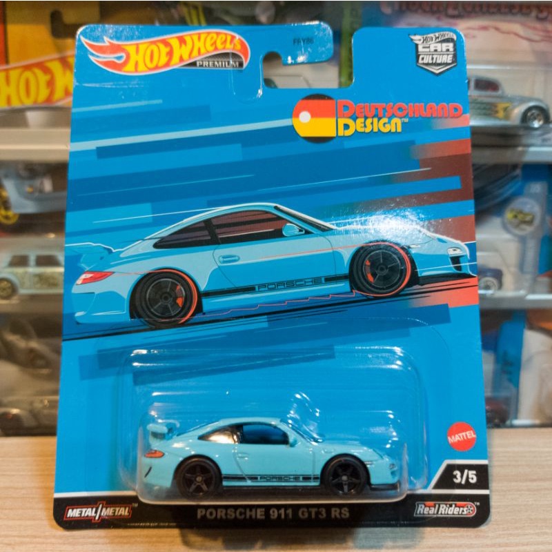 HOT WHEELS PORSCHE 911 GT3 RS - DEUTSCHLAND DESIGN - PREMIUM