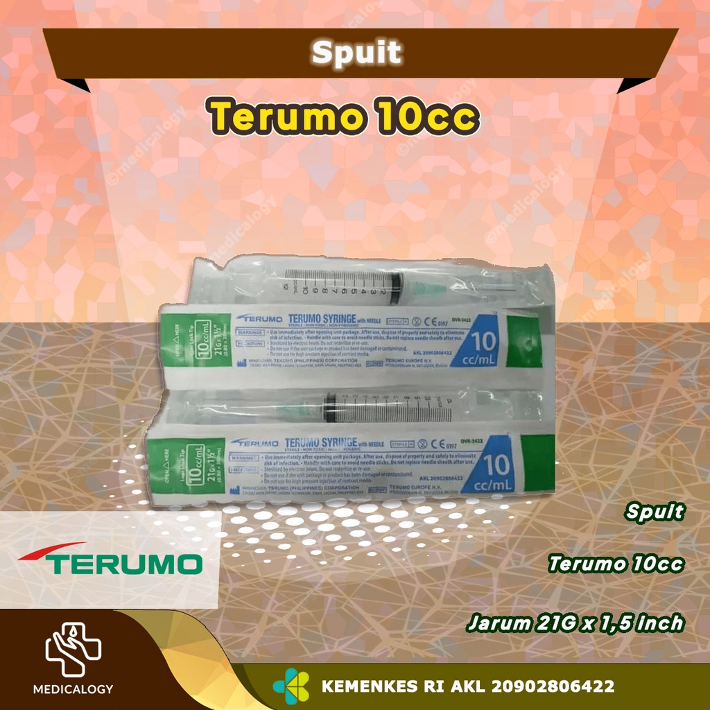 Spuit Terumo 10 cc