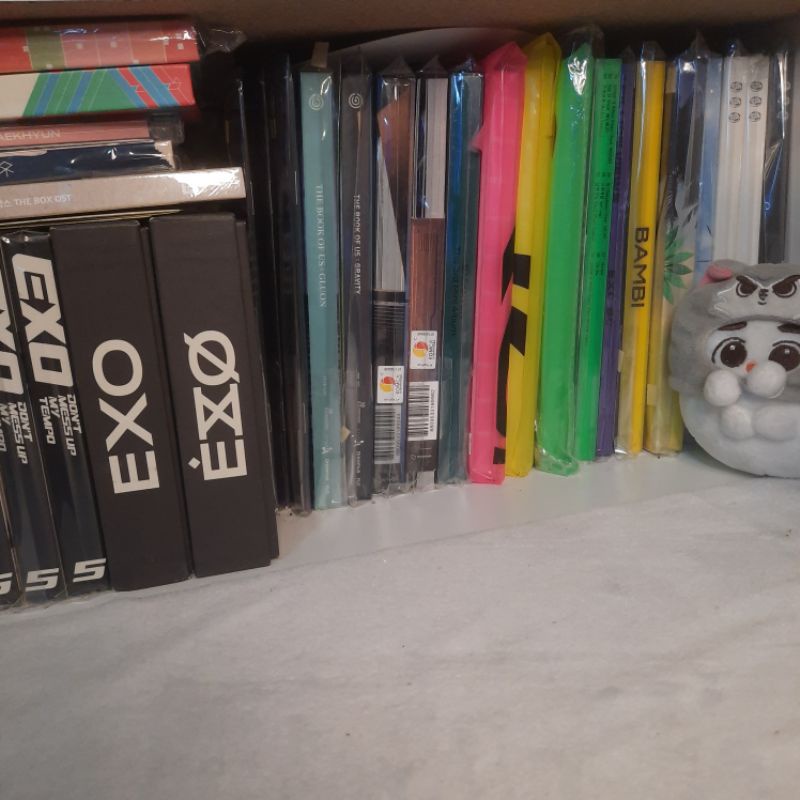 ALBUM ONLY UNSEALED EXO SC BAEKHYUN CHANYEOL KYUNGSOO LOTTO DFTF PHOTOOBOOK JEWEL EXPANSION TEMPO OB